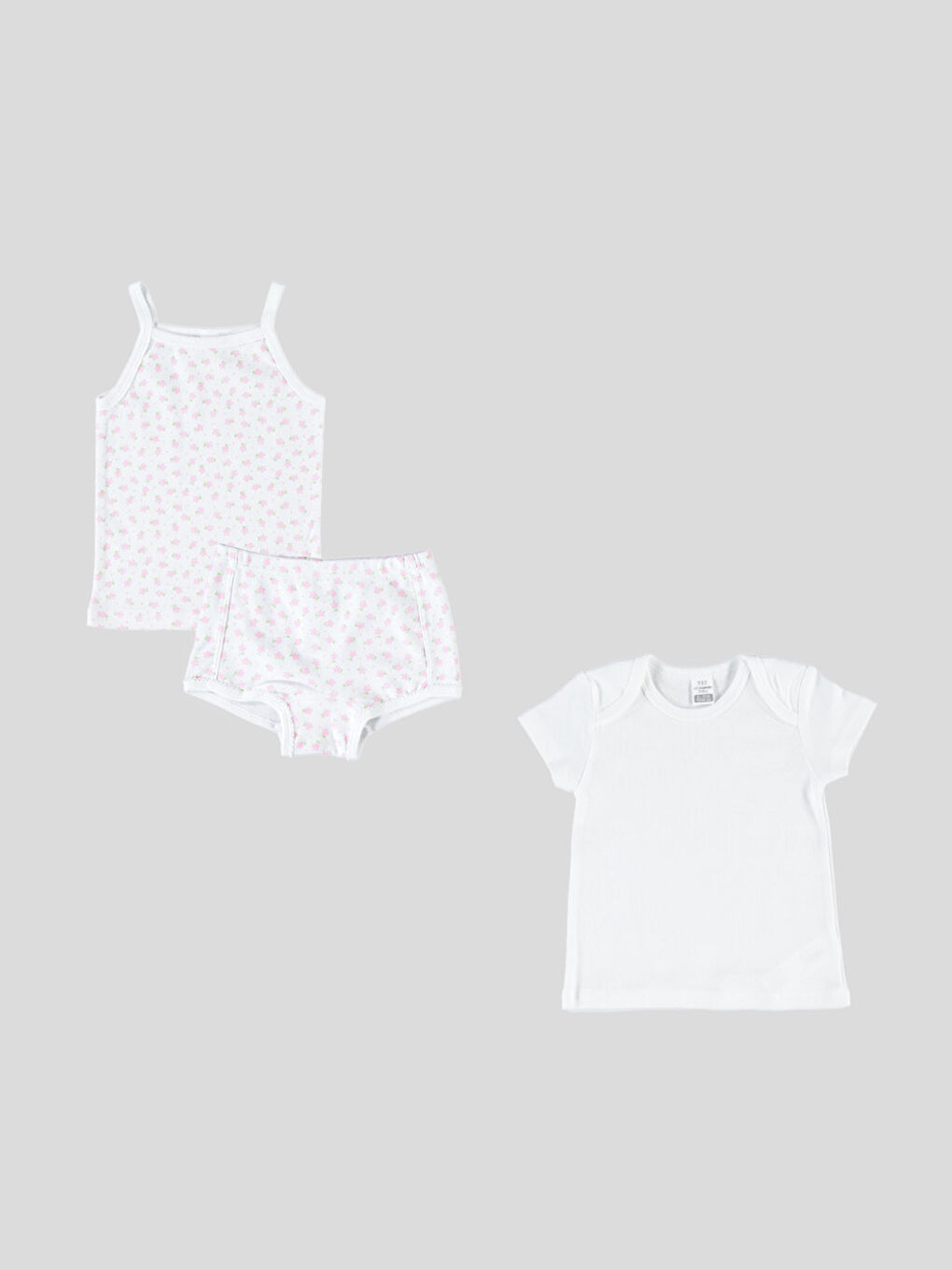 Baby Girl WHITE Vest