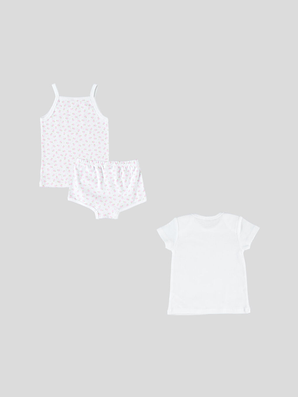 Baby Girl WHITE Vest-1