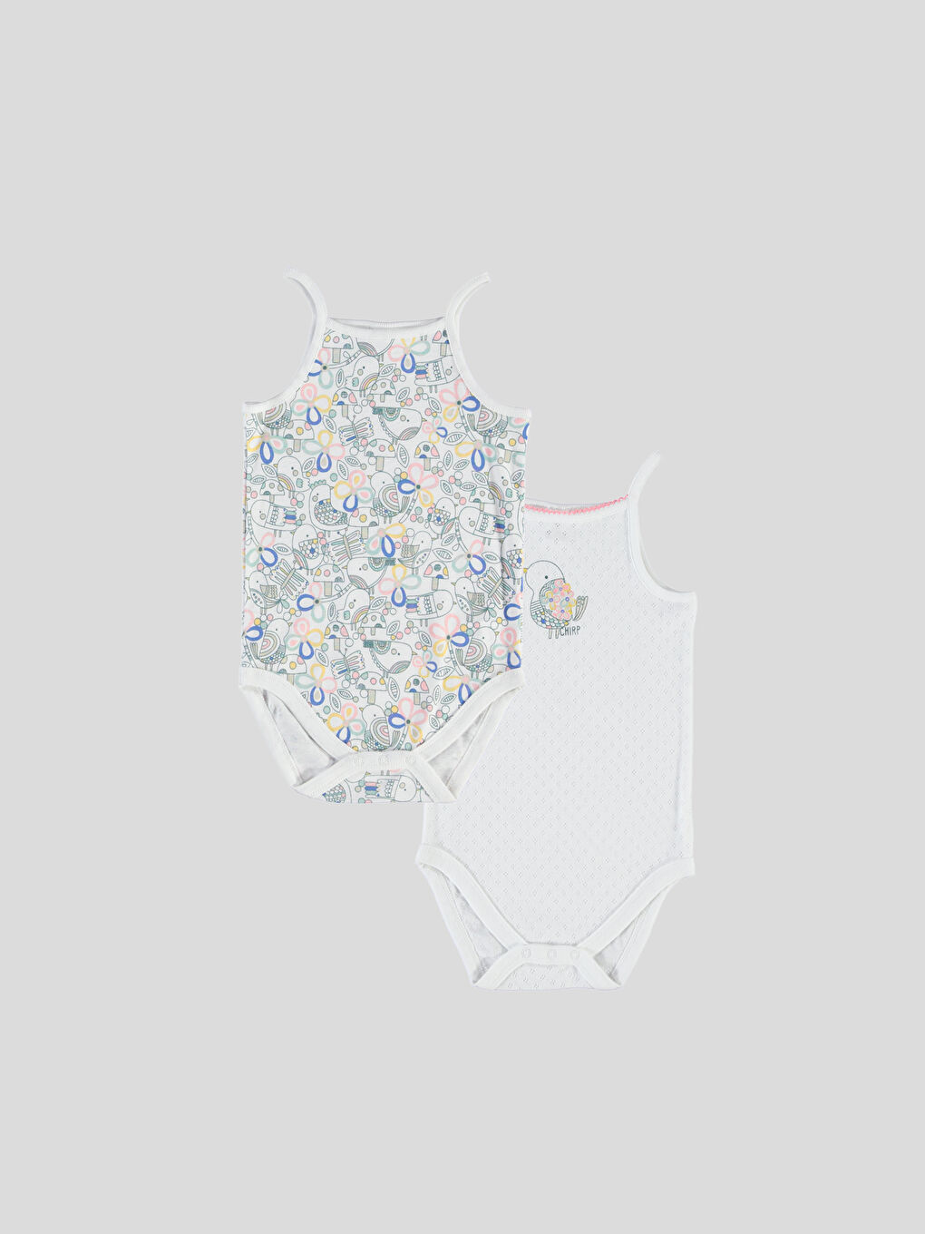 Baby Girl WHITE Bodysuit