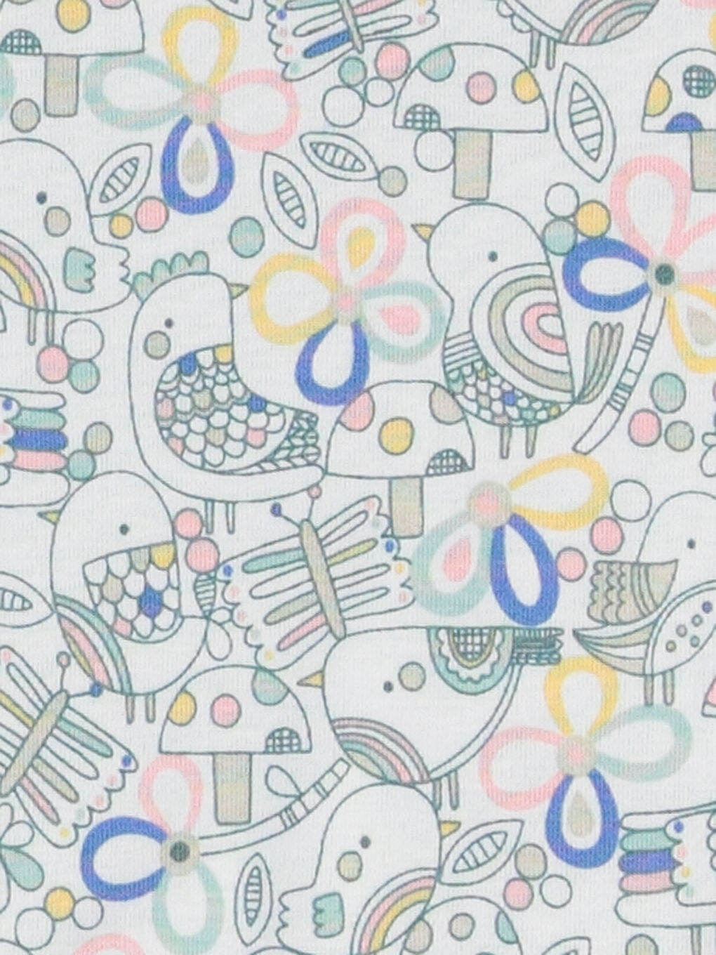 Baby Girl WHITE Bodysuit-1