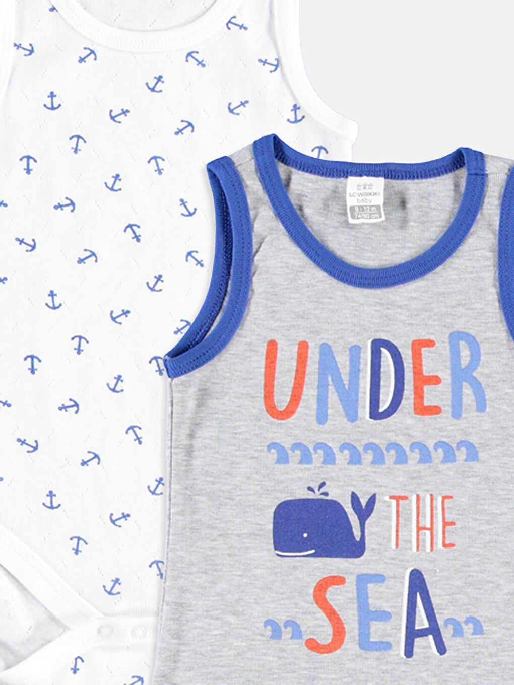 Beyaz Baskılı Çıtçıtlı Body-1