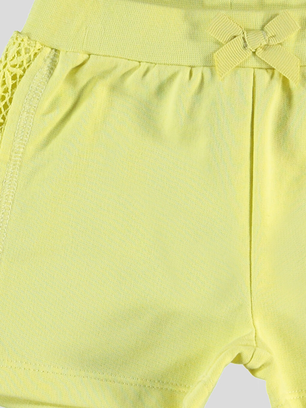 Baby Girl YELLOW Shorts-2