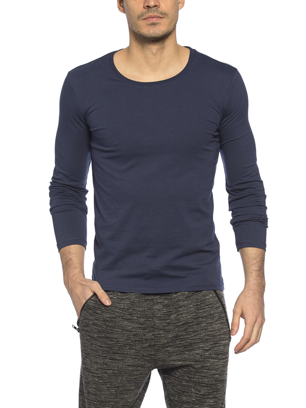 Man Navy Vest
