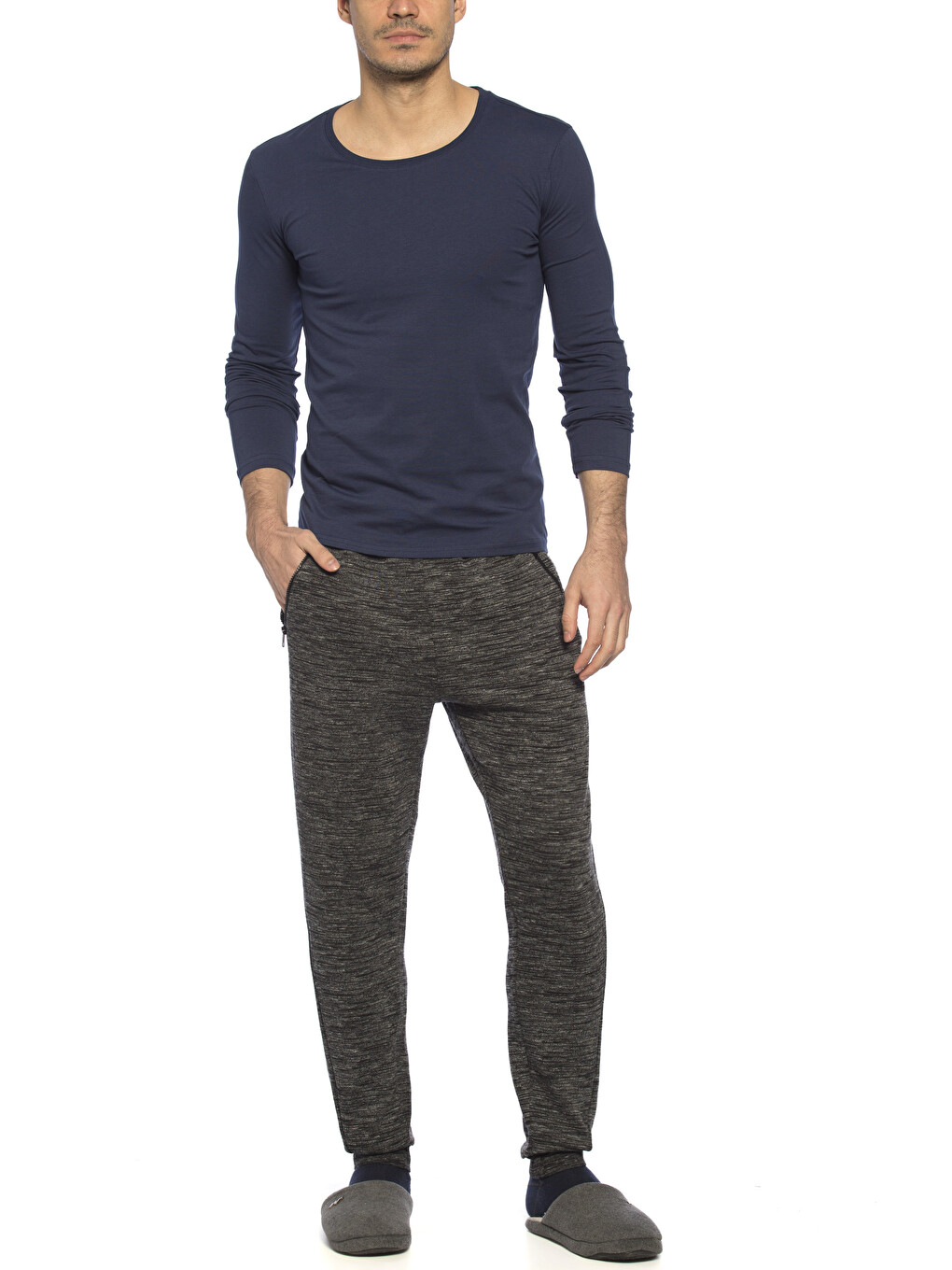 Man Navy Vest-2