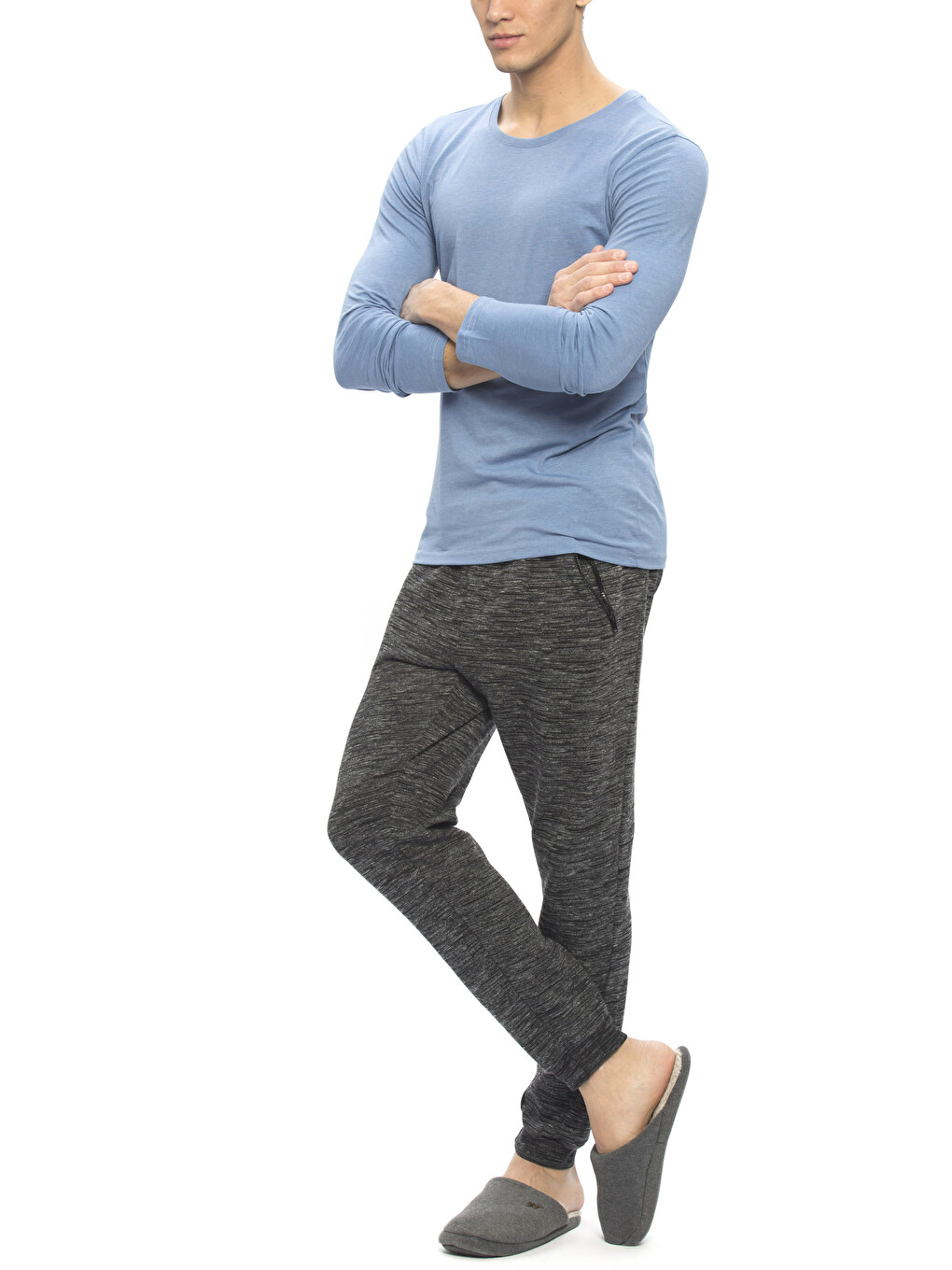Man Blue Vest-2