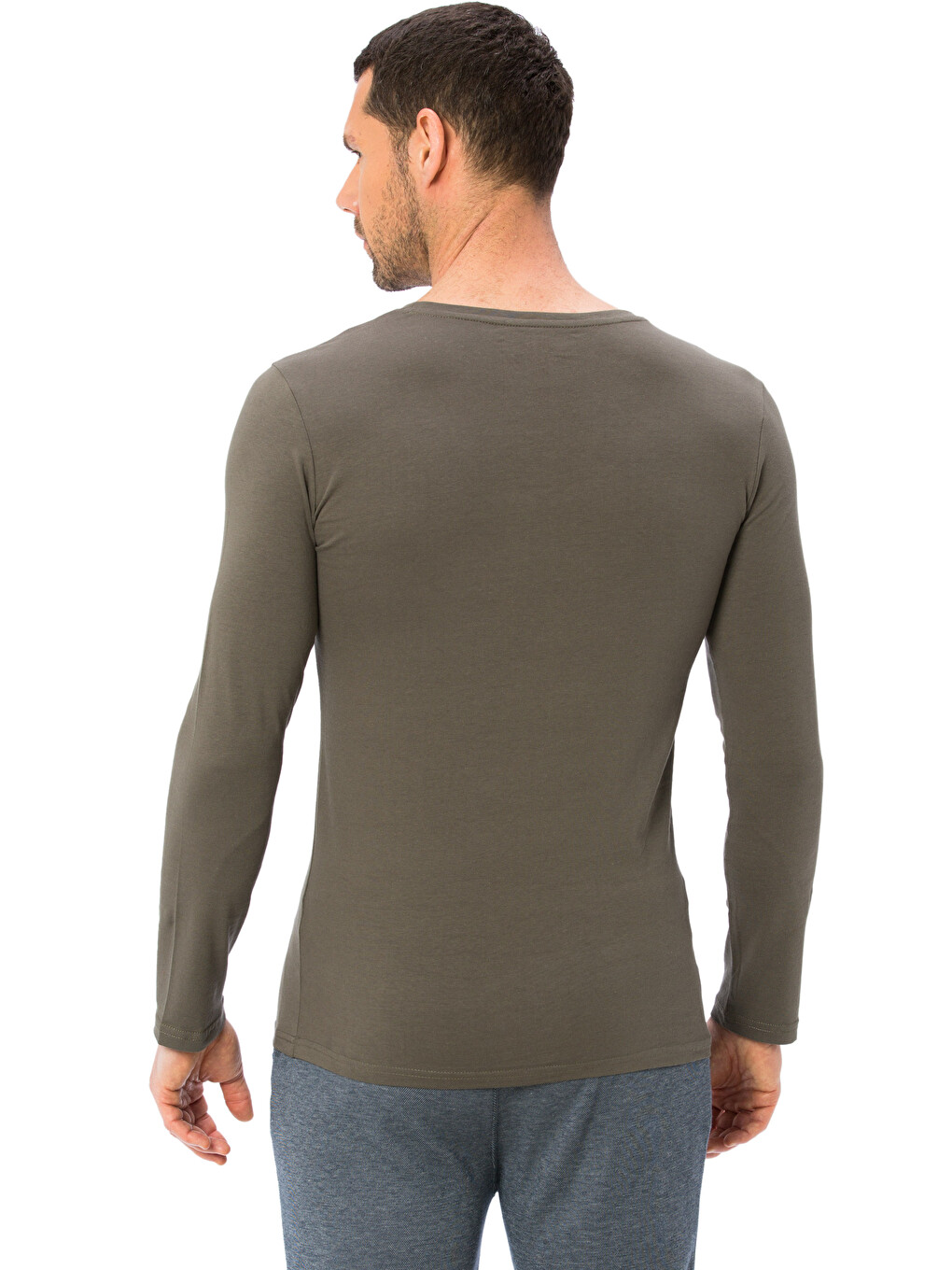Man Khaki Vest-1