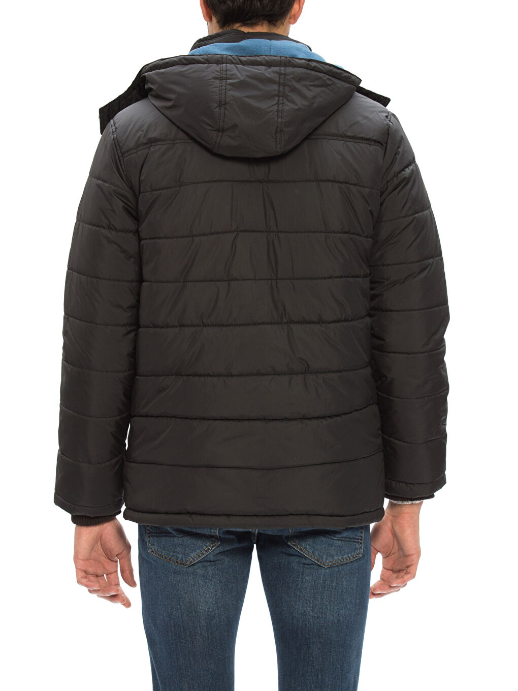 Siyah Şişme Mont-2