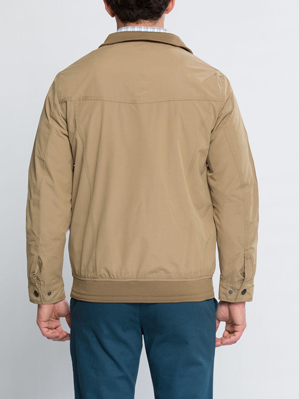 最安 LCWAIKIKI Classic Neckband Lightweight Short Coat -6K0362Z8 ドライスーツ