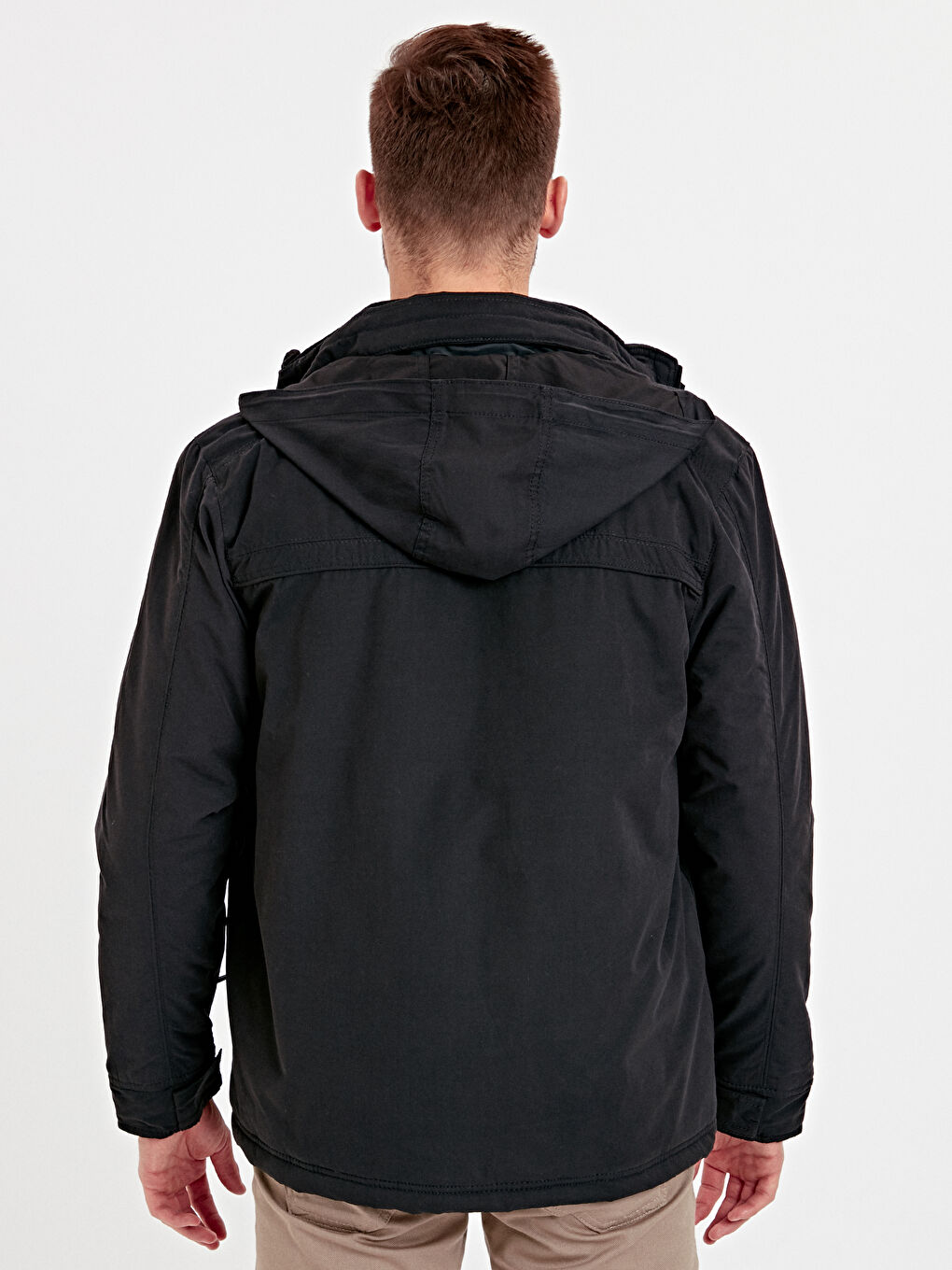 Lacivert Şişme Mont-2