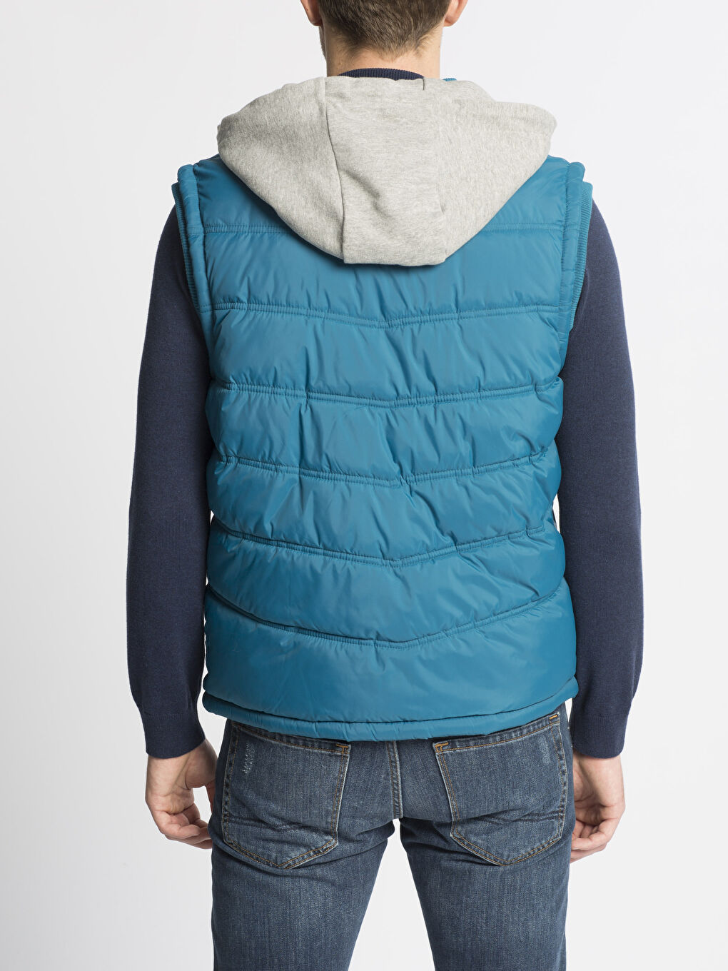 Gilet TURQUOISE Homme-2