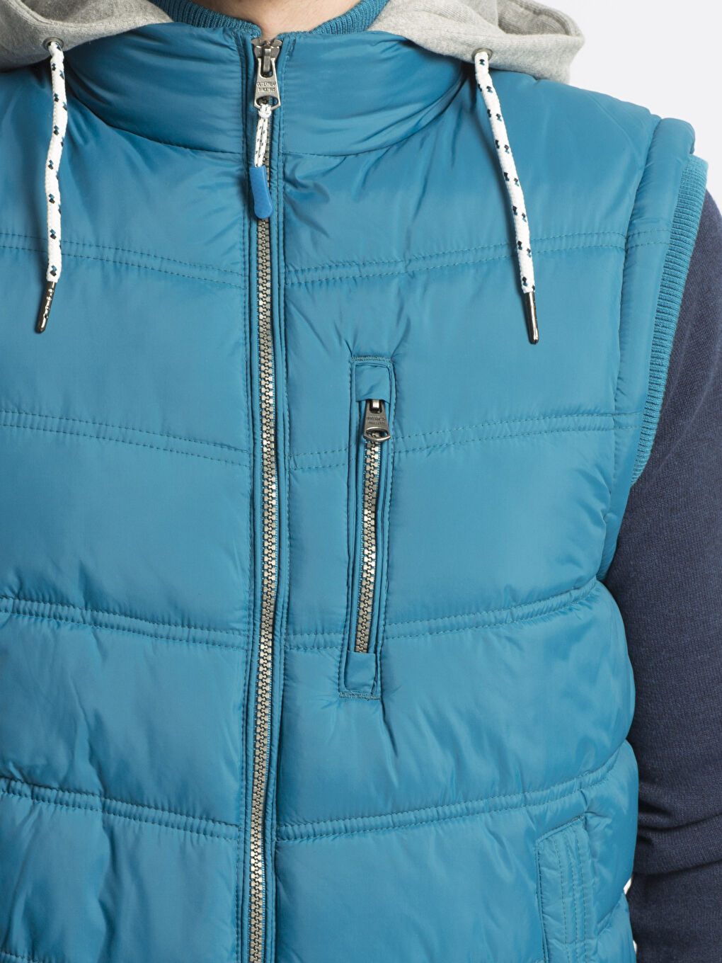 Gilet TURQUOISE Homme-4
