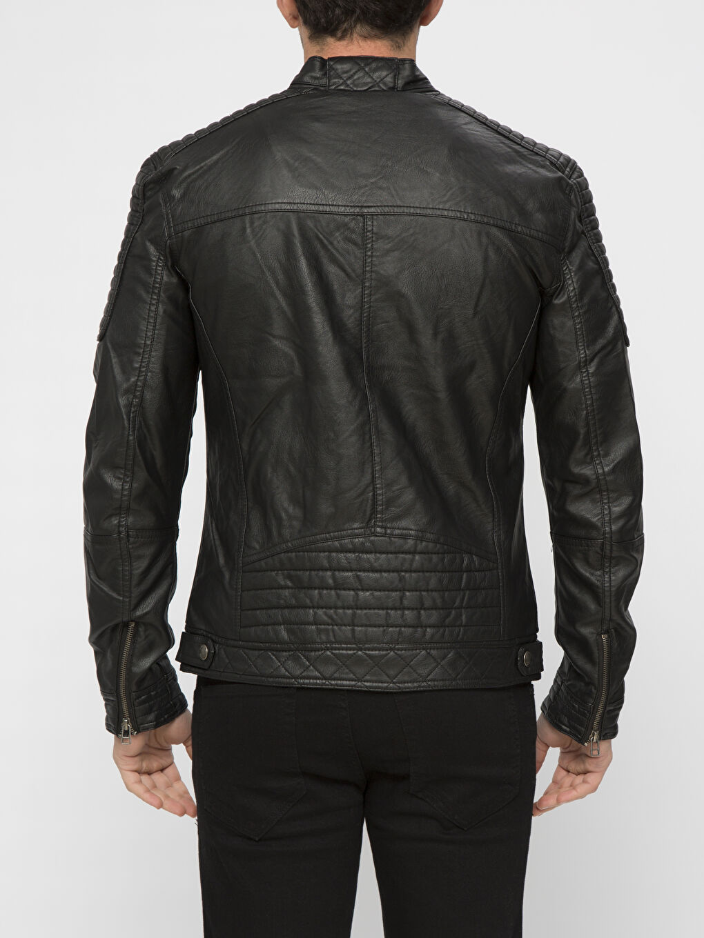 Siyah Şişme Mont-2