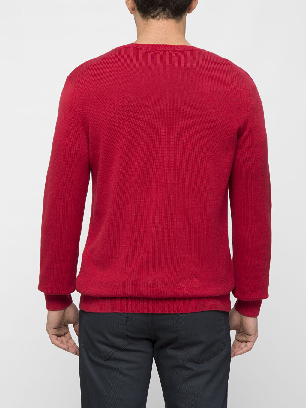 Man RED Sweater-1