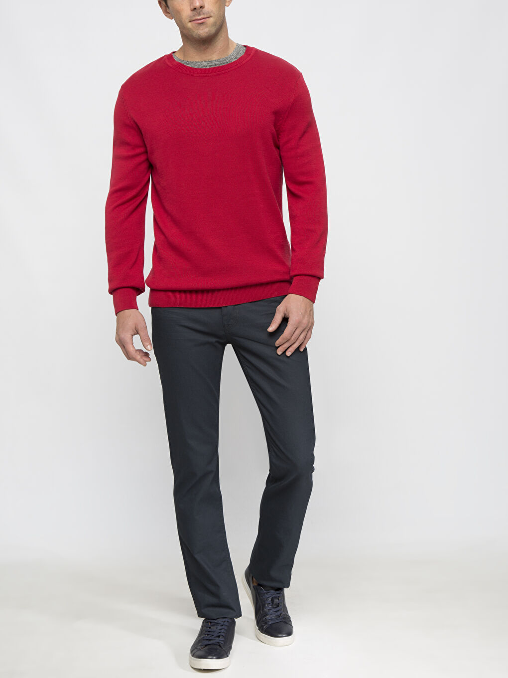 Man RED Sweater-2