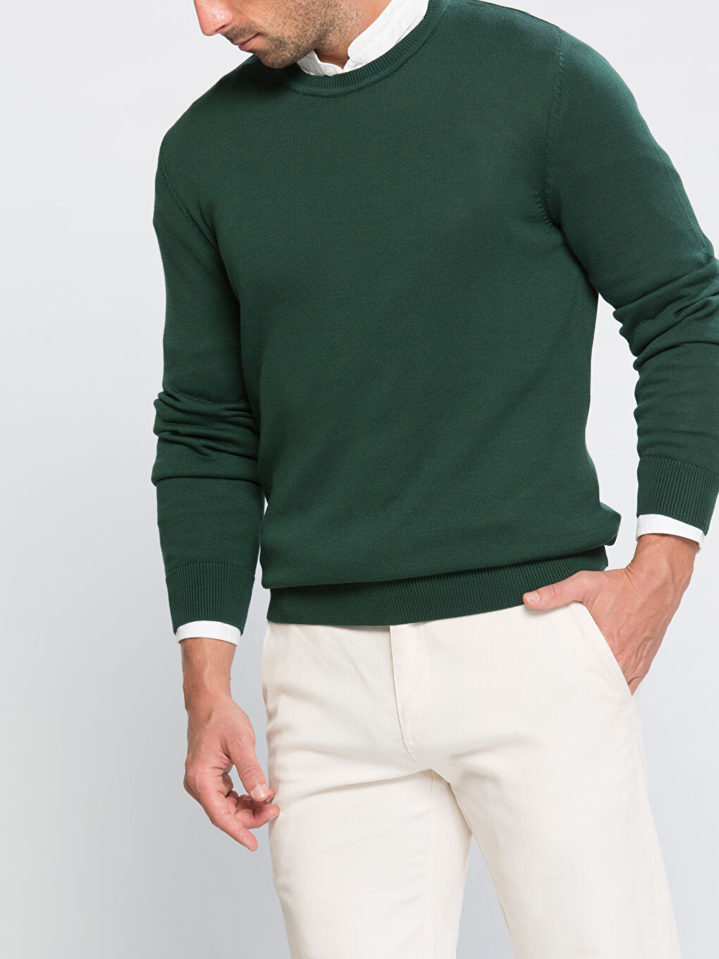 Man GREEN Sweater