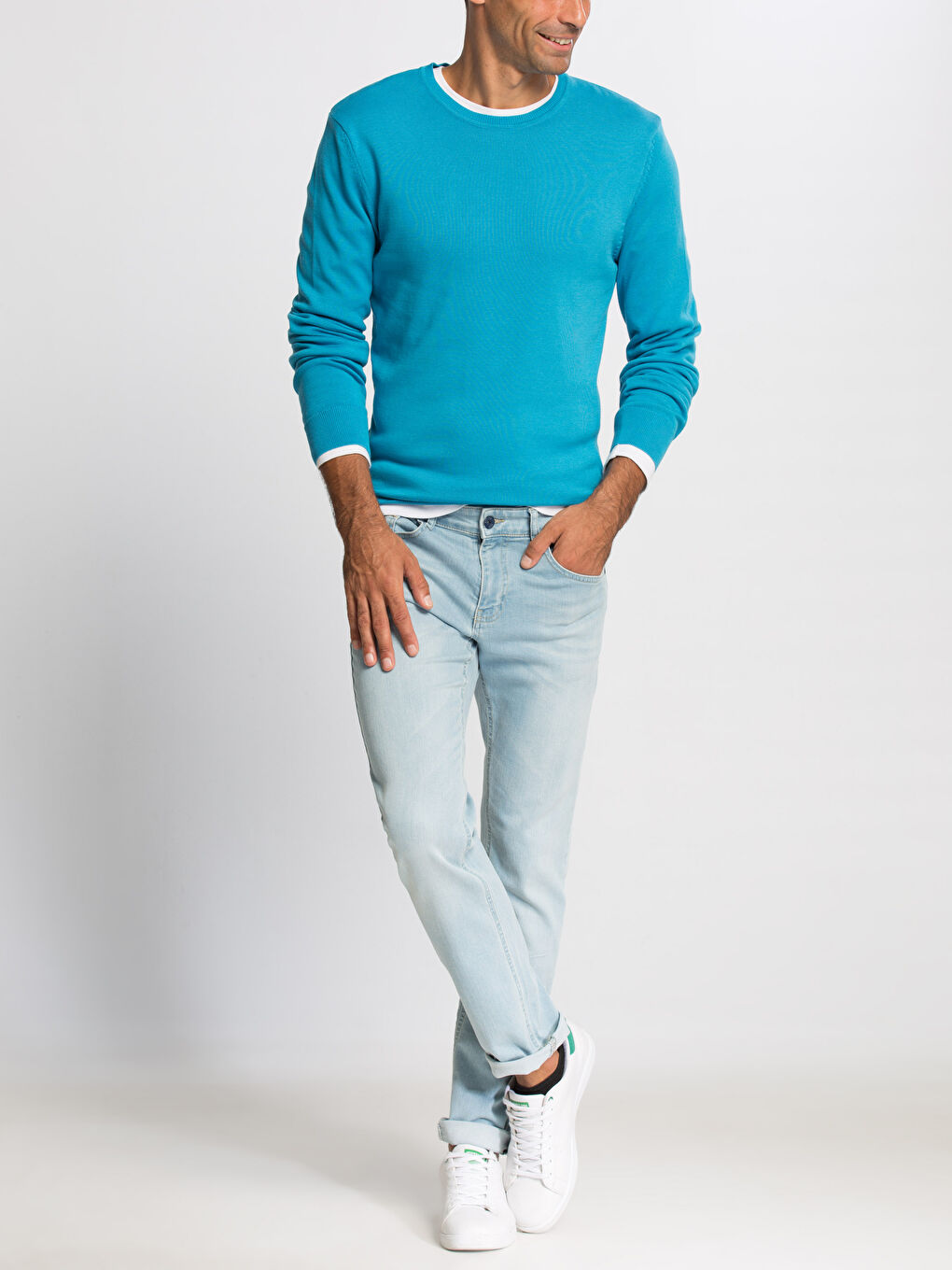 Man TURQUOISE Sweater-2