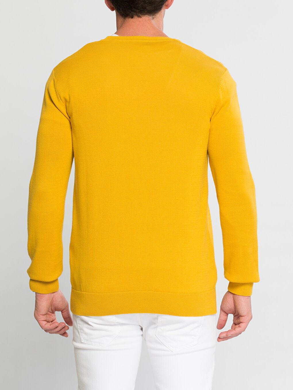 Pull-over JAUNE Homme-1