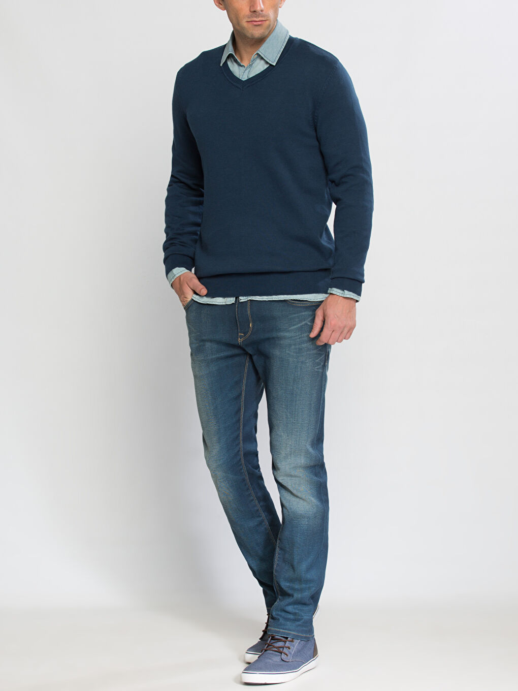 Pull-over INDIGO Homme-2