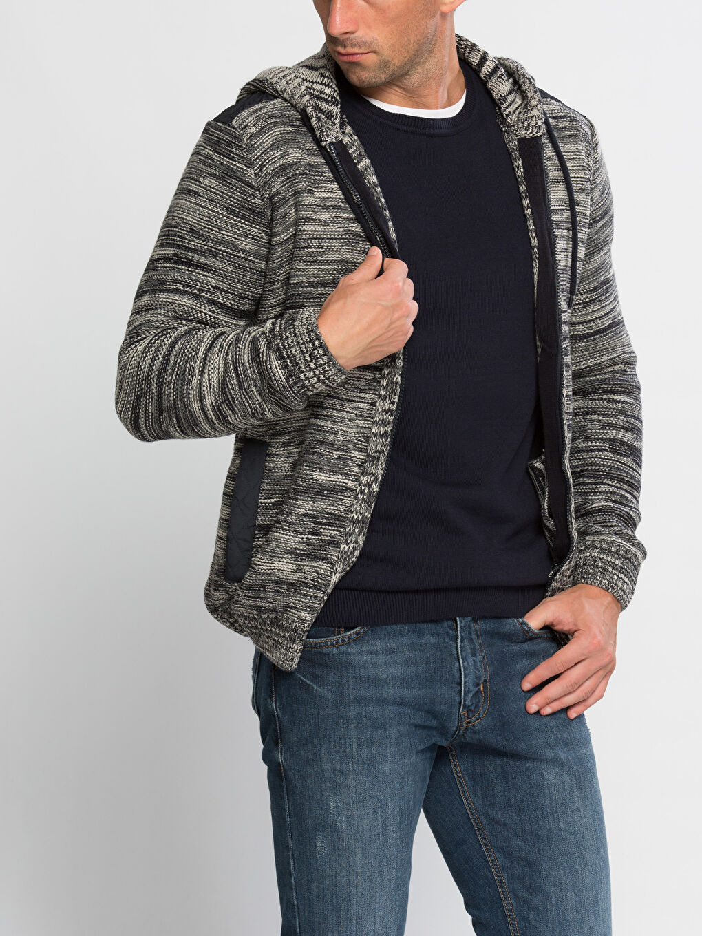 Bej Yeni Taş Hırka