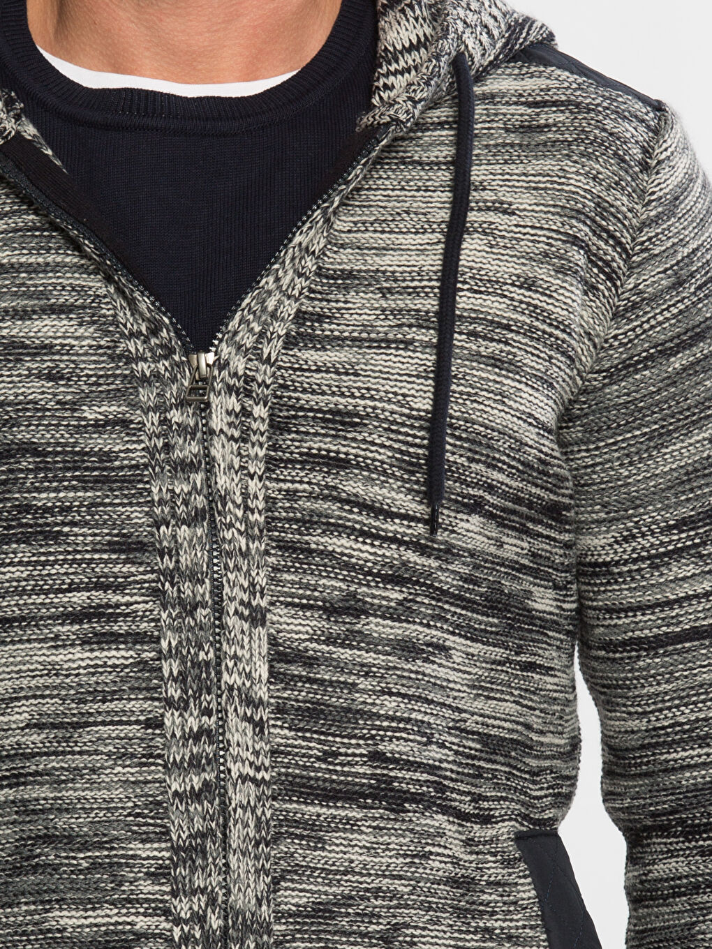 Bej Yeni Taş Hırka-3