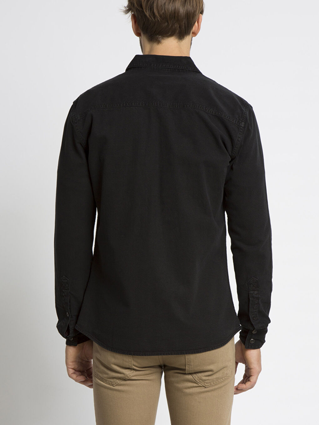 Man BLACK Denim Shirt-1