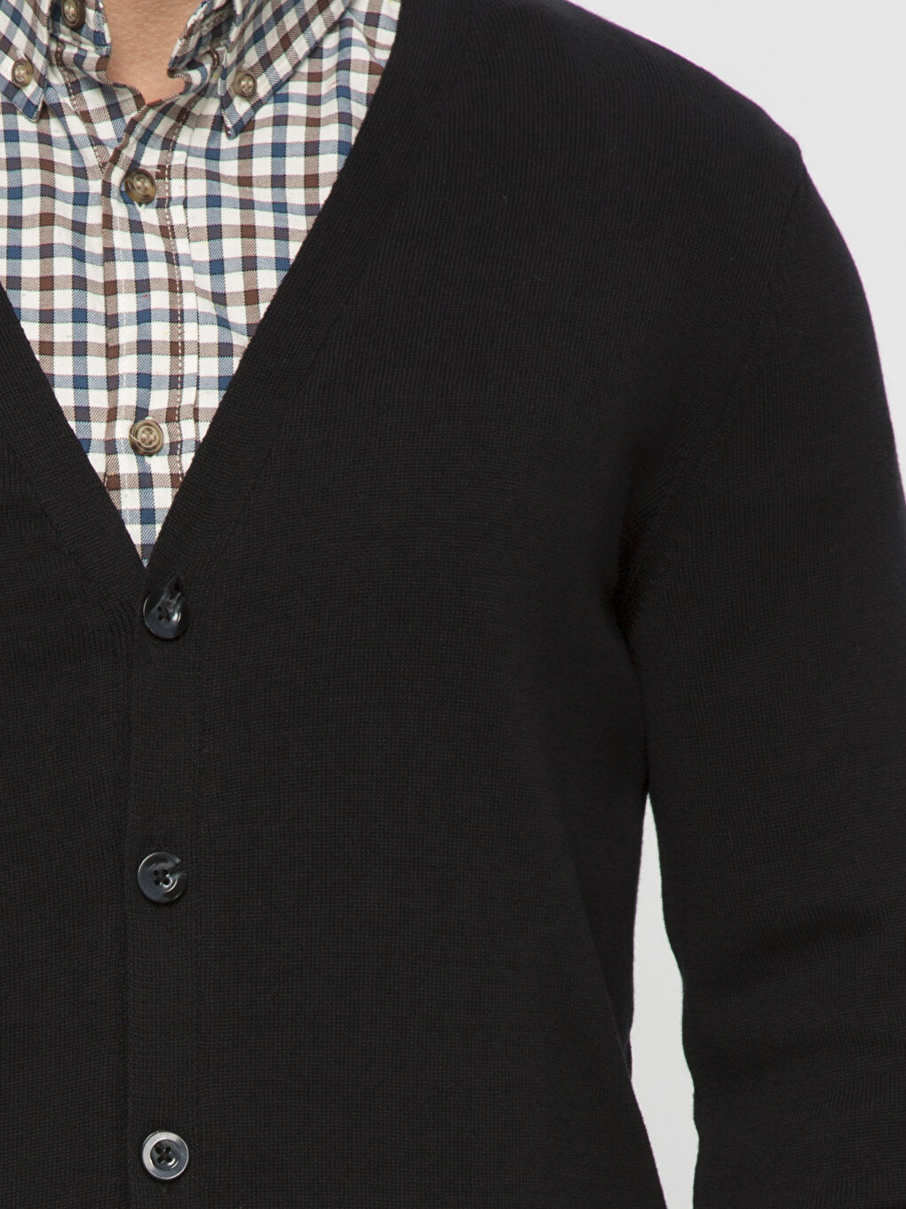Man BLACK Cardigan-3