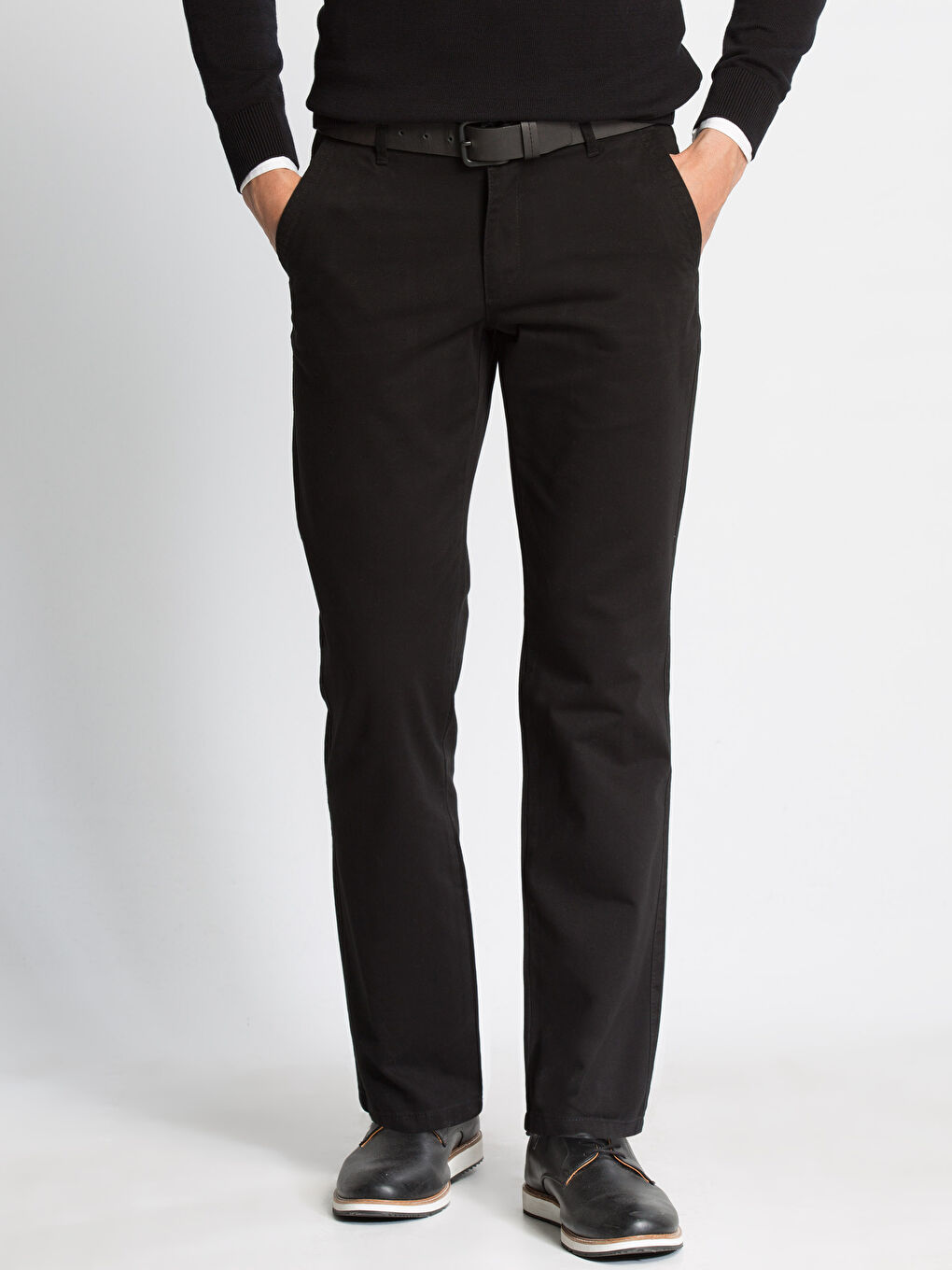 Man BLACK Chino Trousers -6K1281Z8-G99
