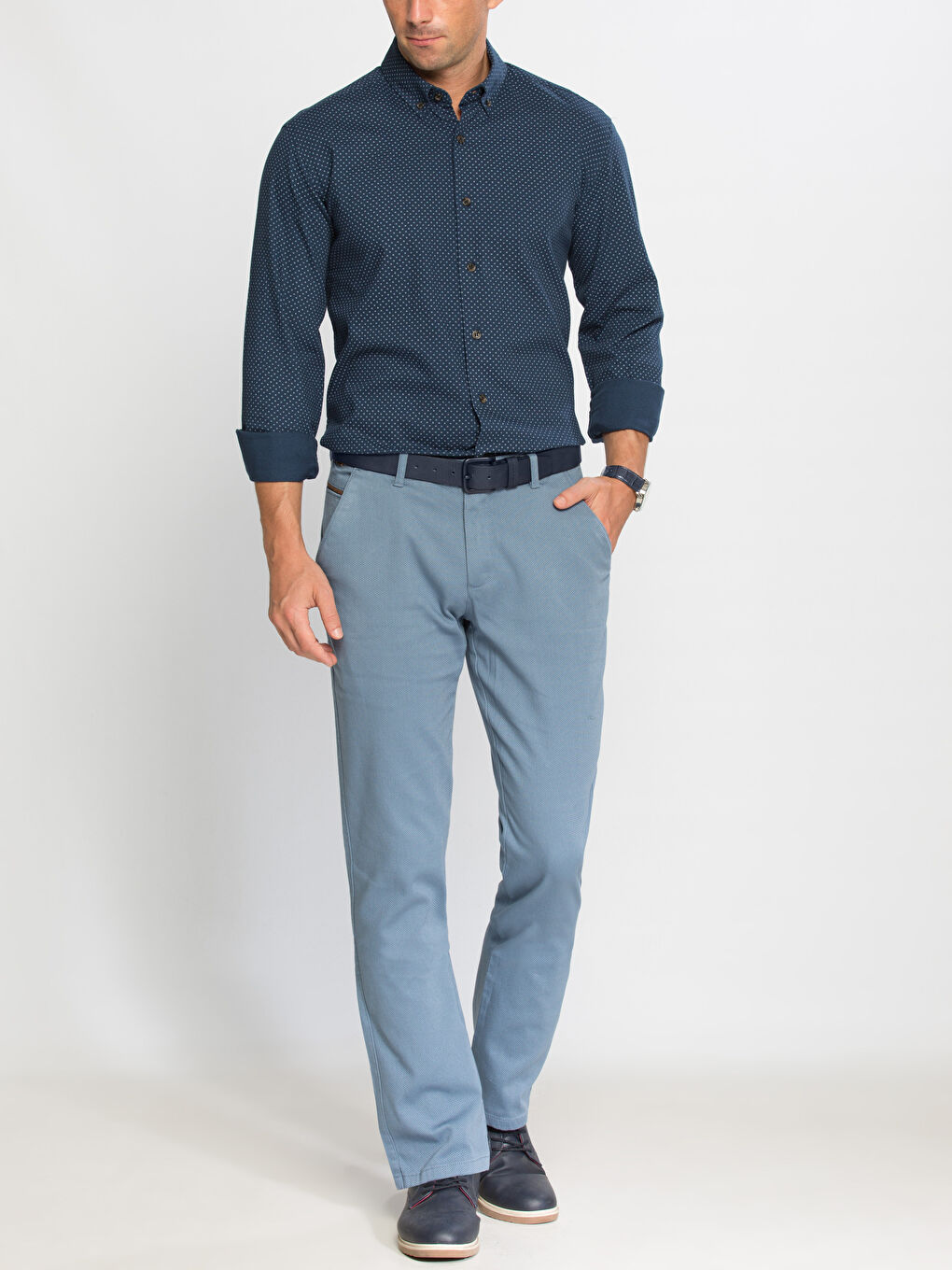 Kirli Mavi Pantolon-2