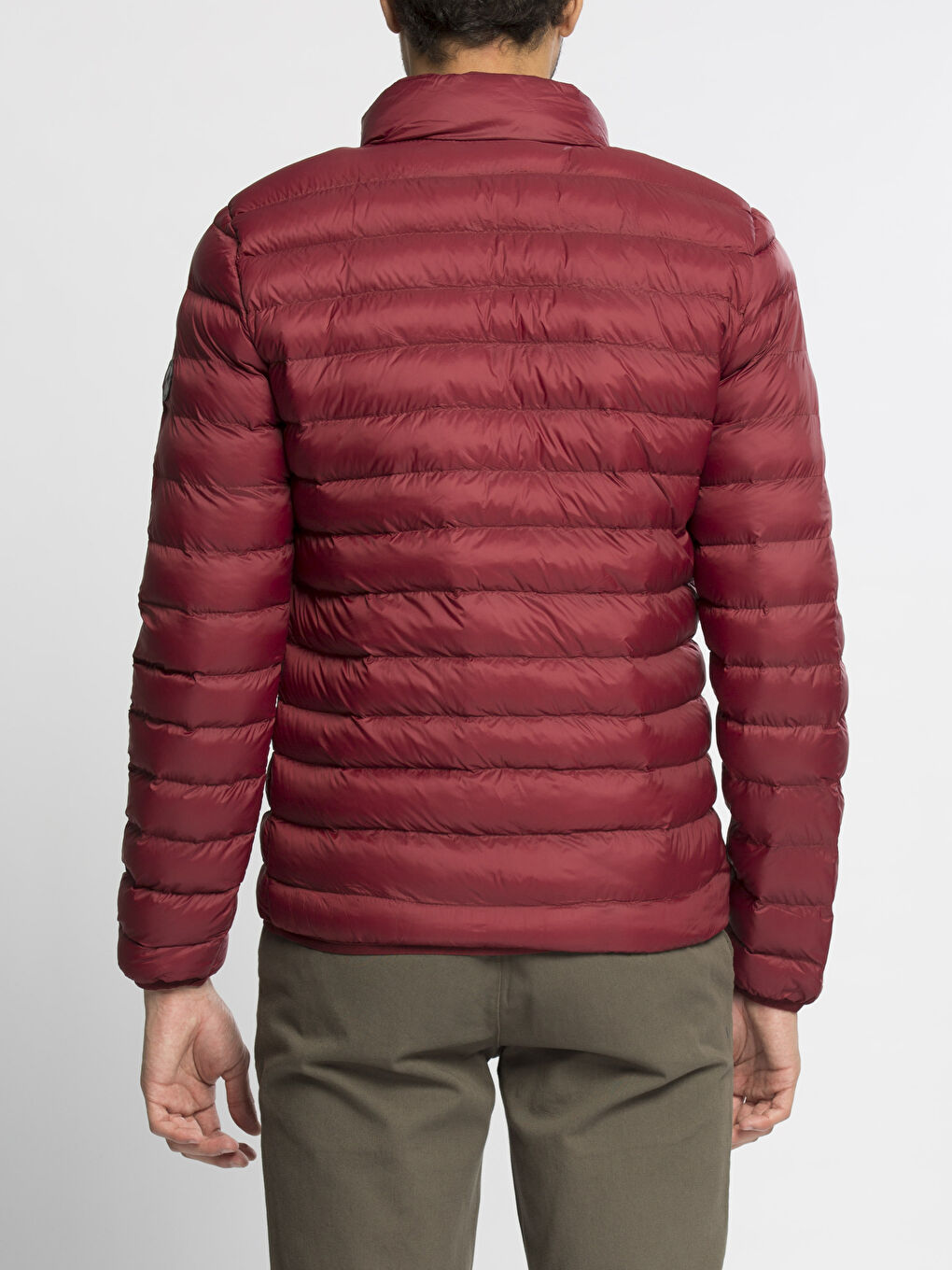 Koyu Kırmızı Şişme Mont-1