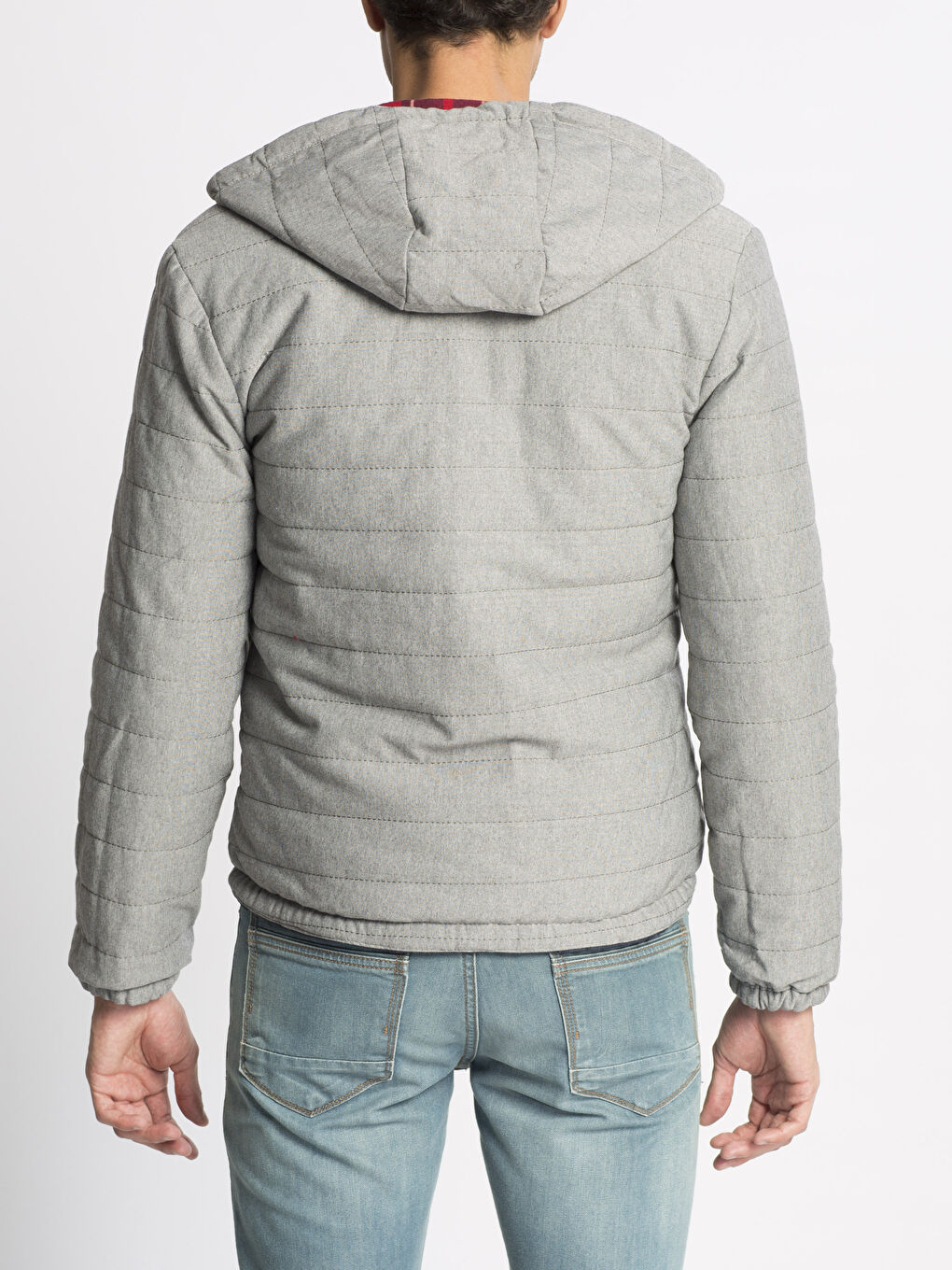 Man INDIGO Puffer Coat-3