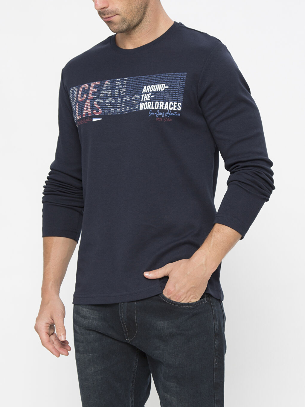 Koyu Lacivert Tişört