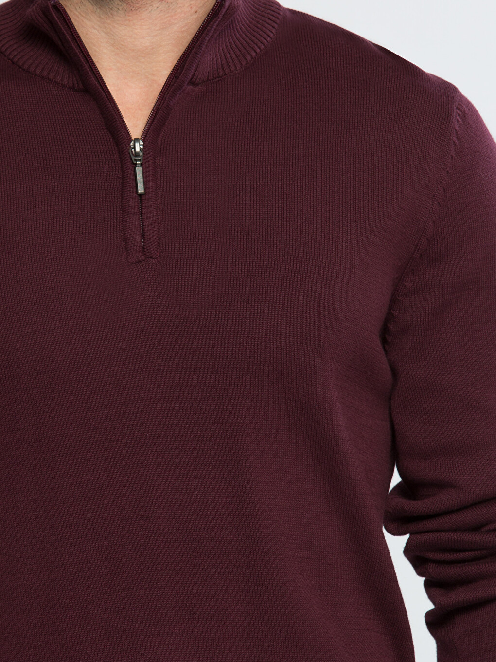 Man Bordeaux Sweater-3