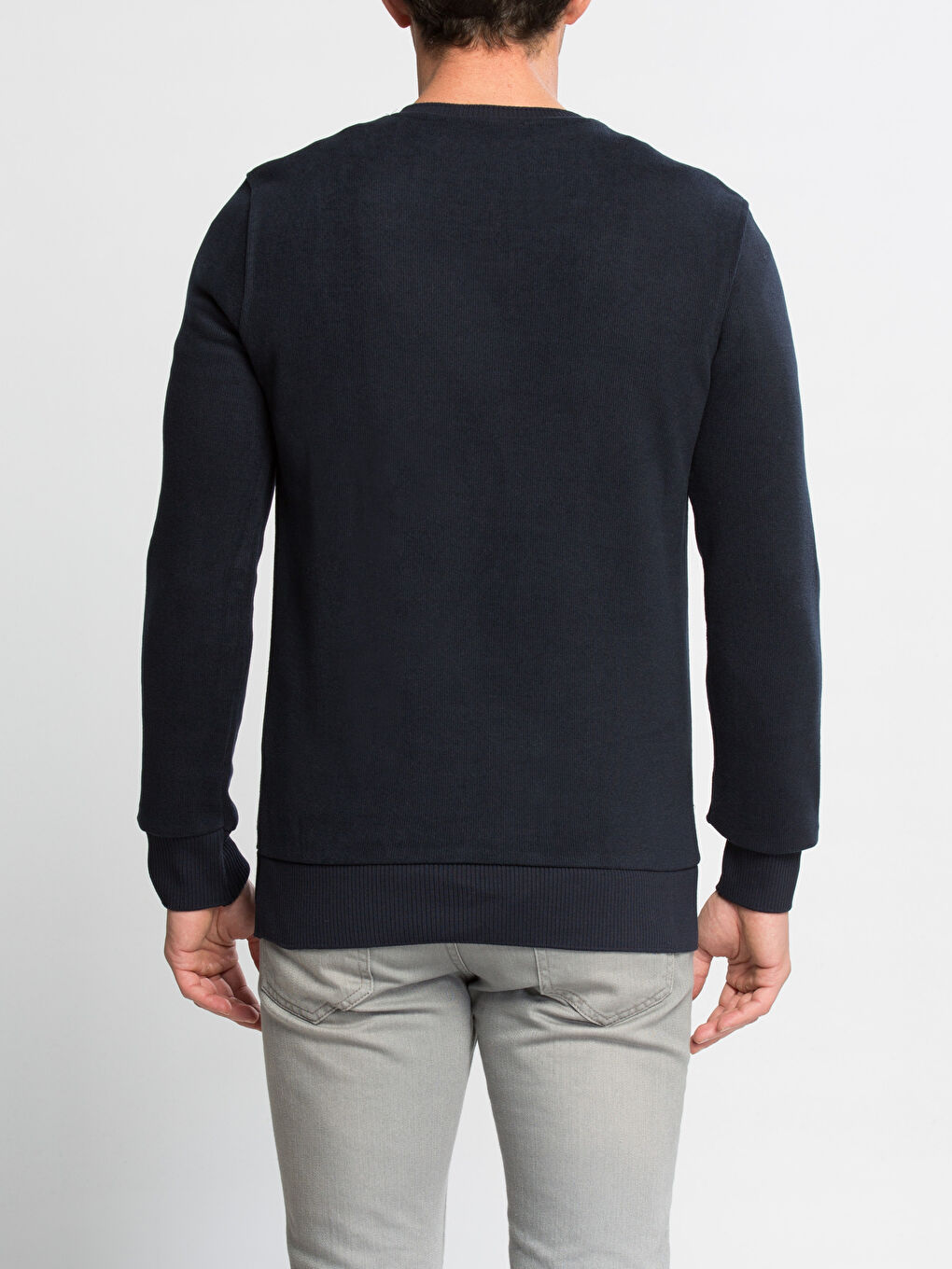 Lacivert Sweatshirt-1