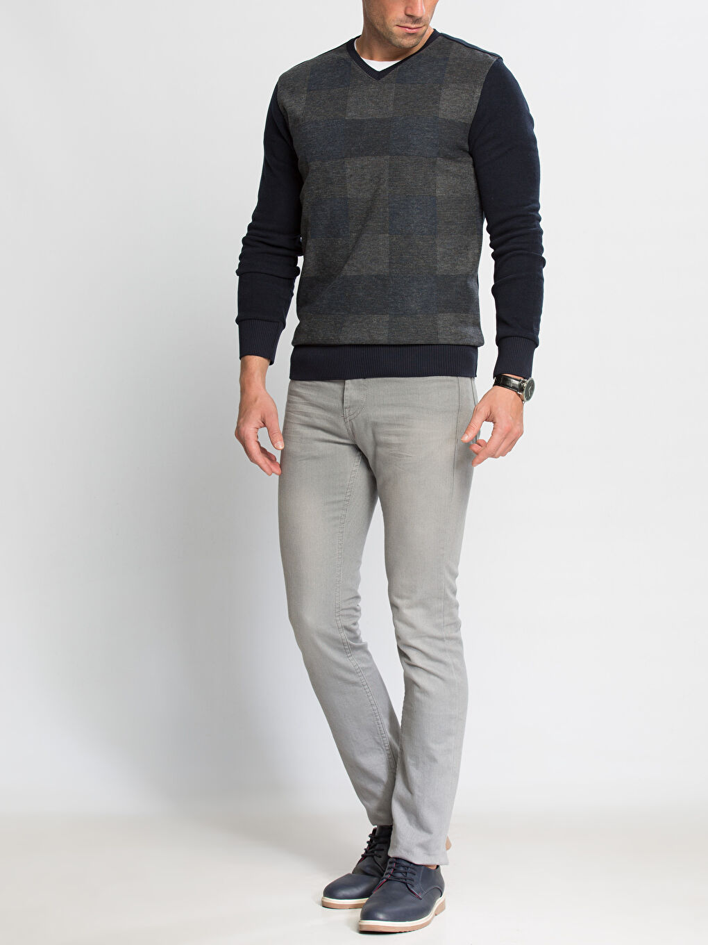 Lacivert Sweatshirt-2