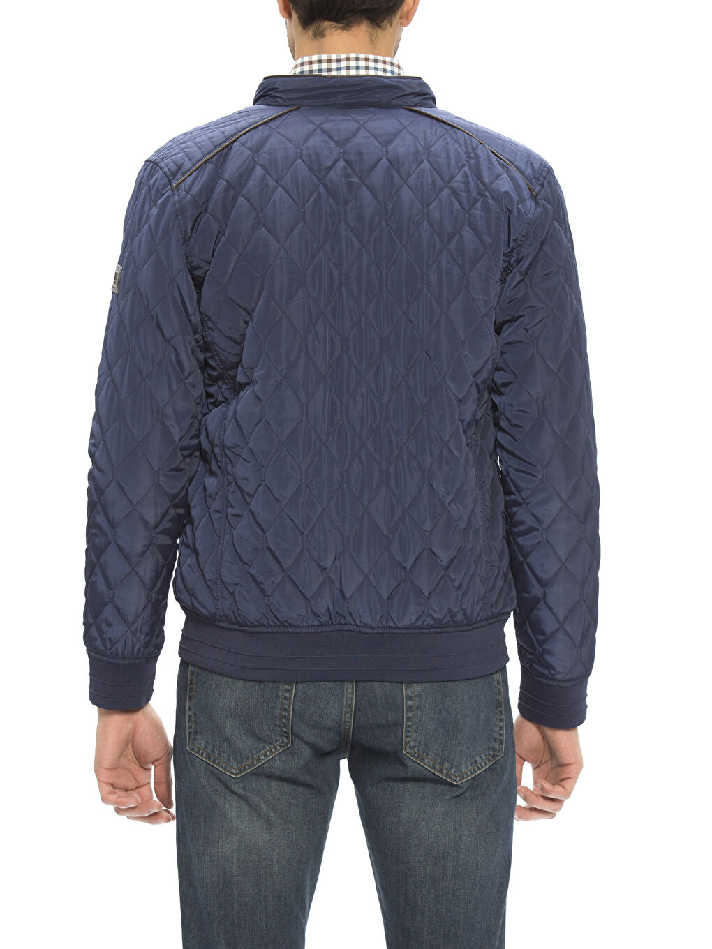 Mürekkep Mavi Şişme Mont-2