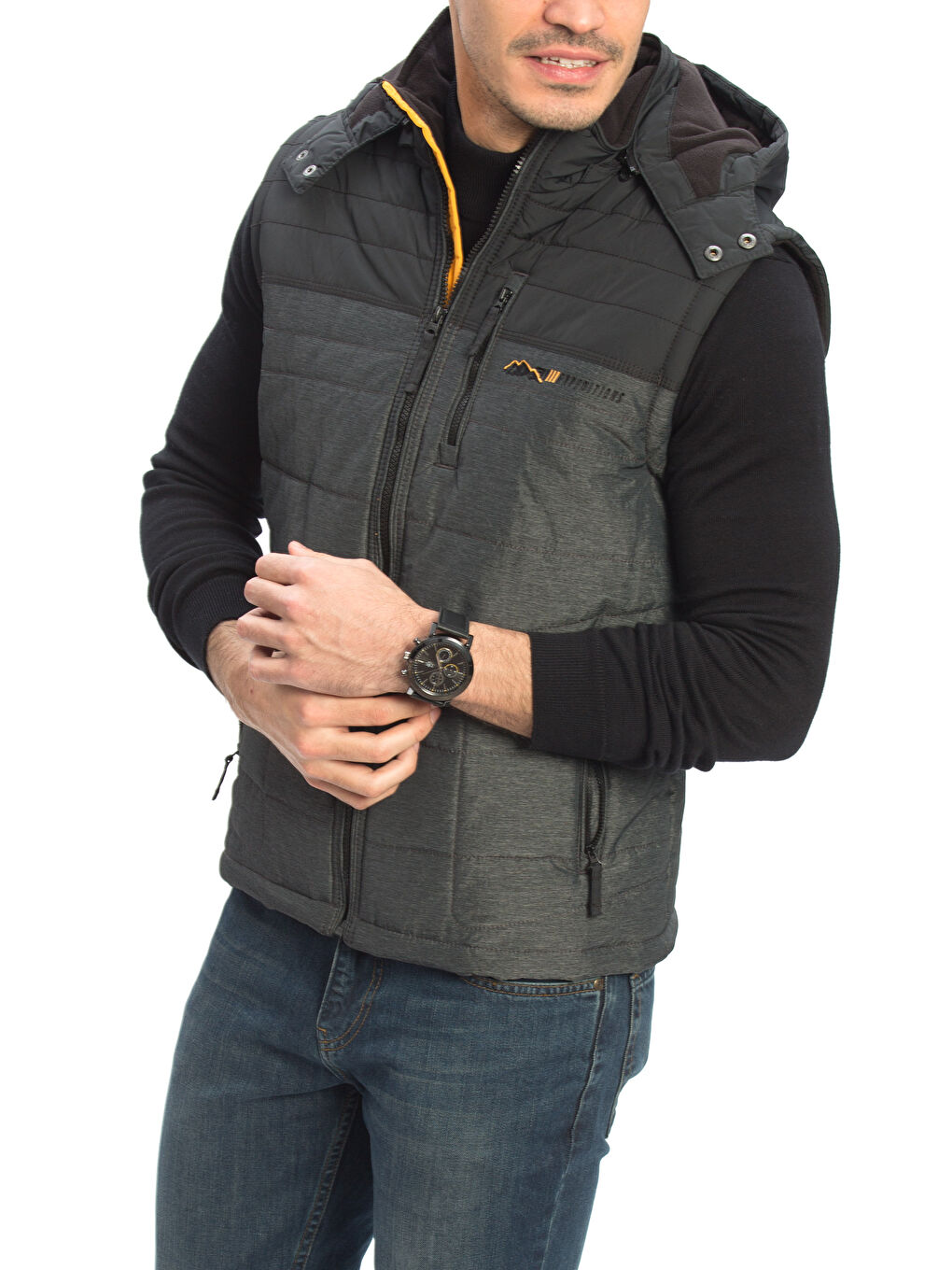 Man GREY Waistcoat