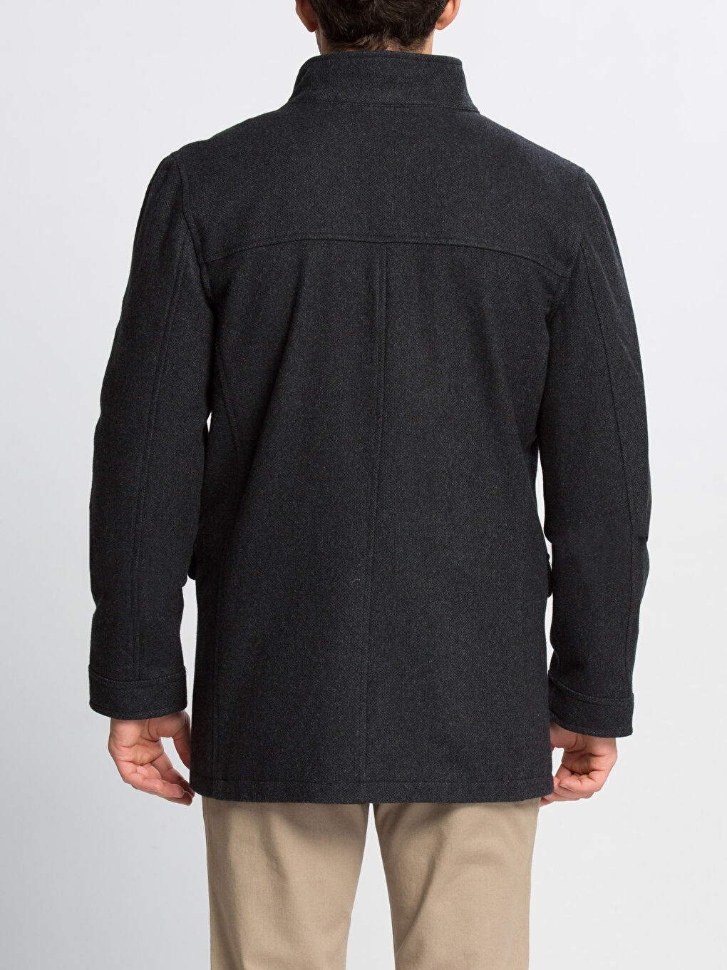 İndigo Melanj Kaşe Kaban-2