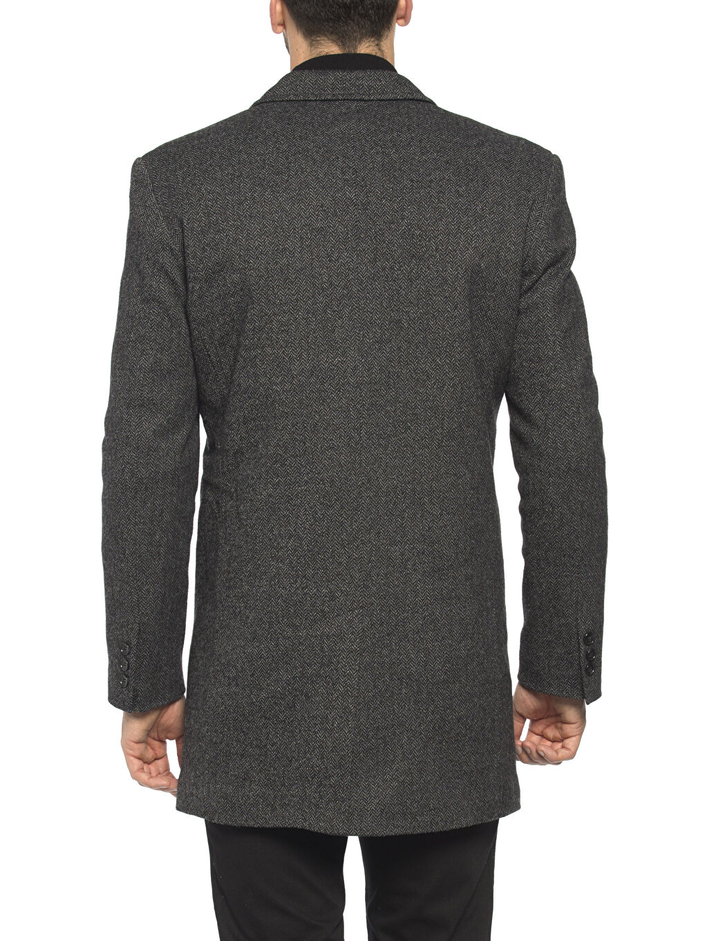 Antrasit Kaşe Kaban-2