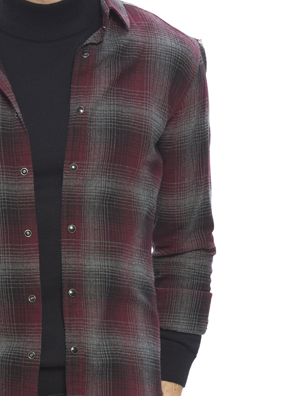 Man BORDEAUX Shirt-3