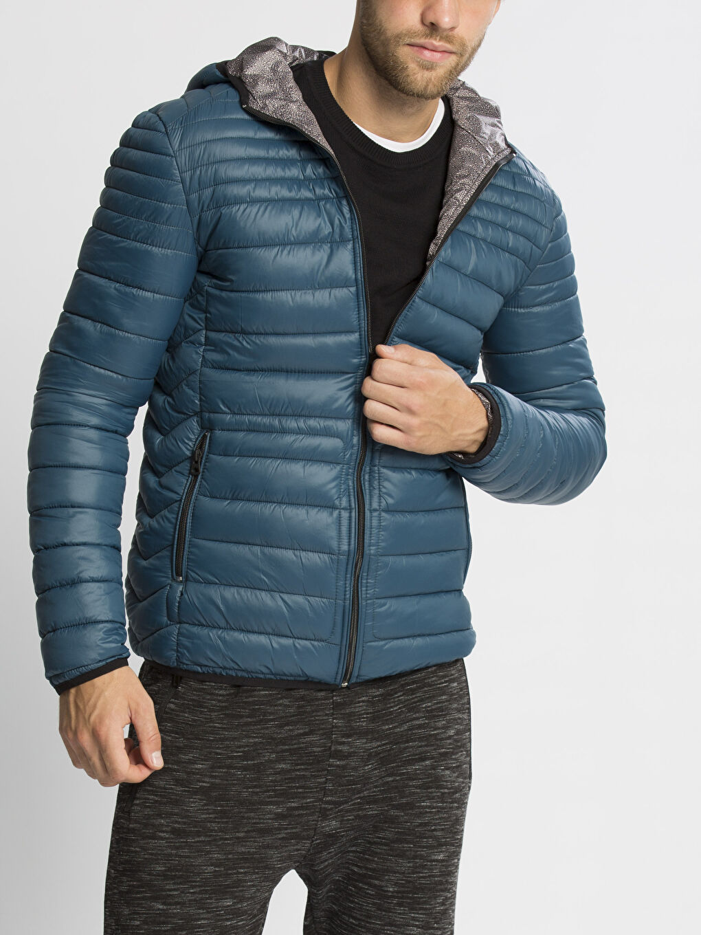 Petrol Şişme Mont-1