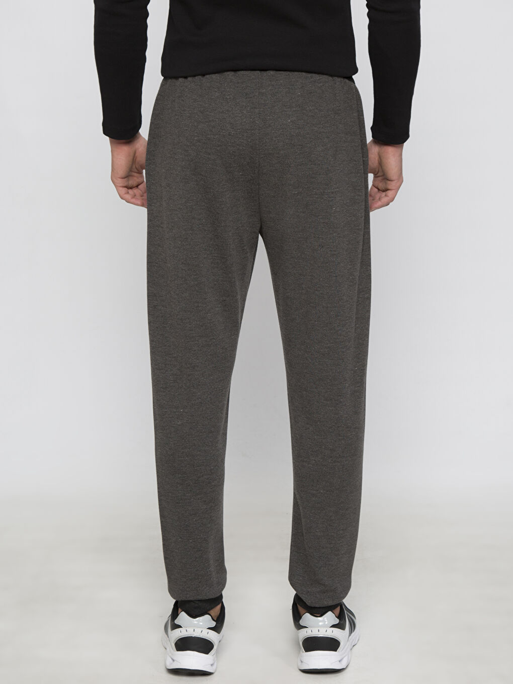 Antrasit Melanj Eşofman Altı-1