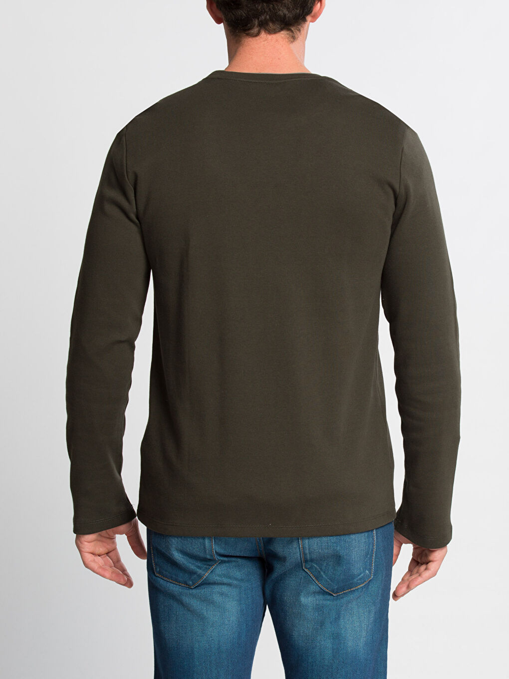 Asker Yeşili Sweatshirt-1