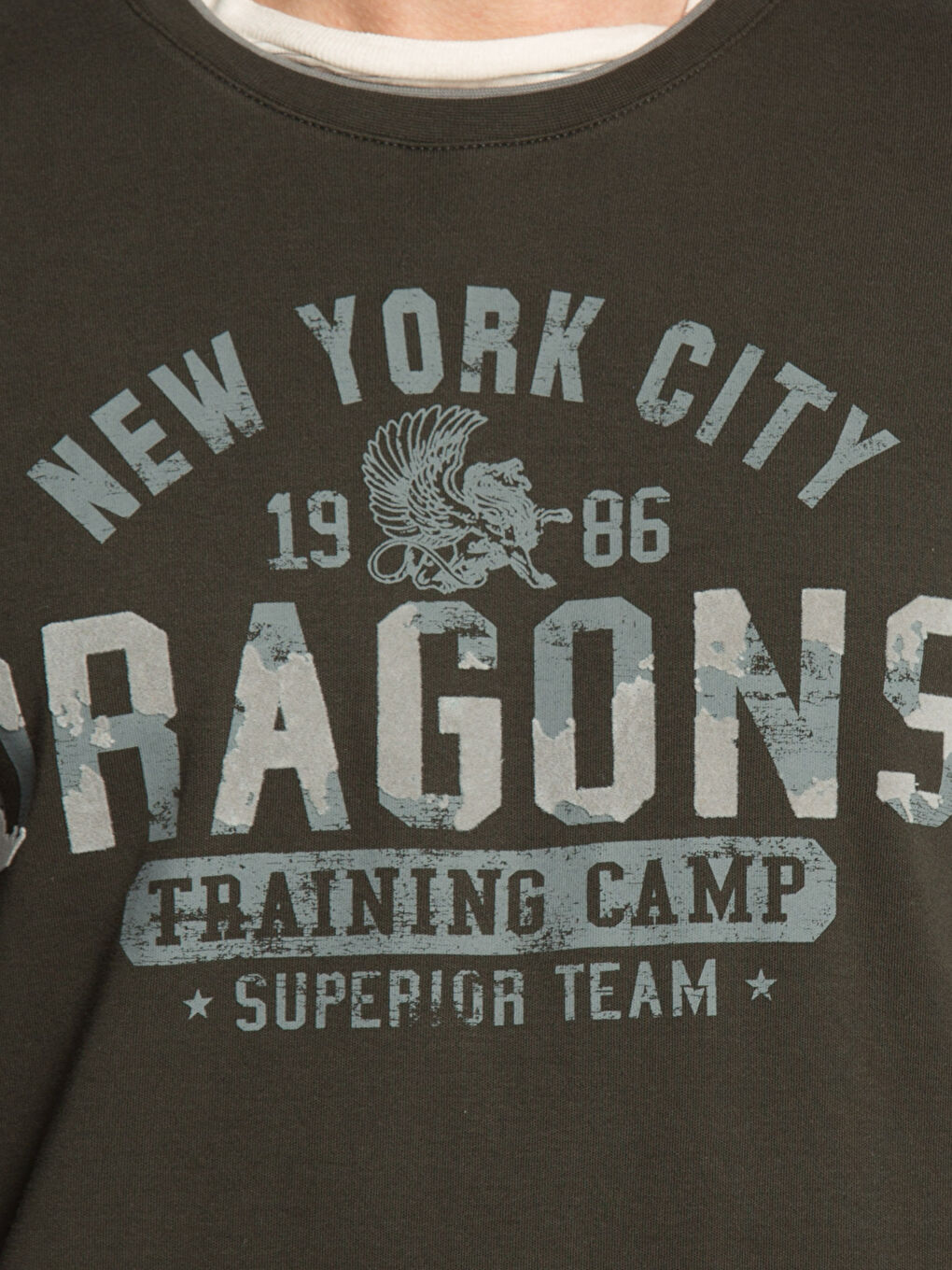 Asker Yeşili Sweatshirt-3