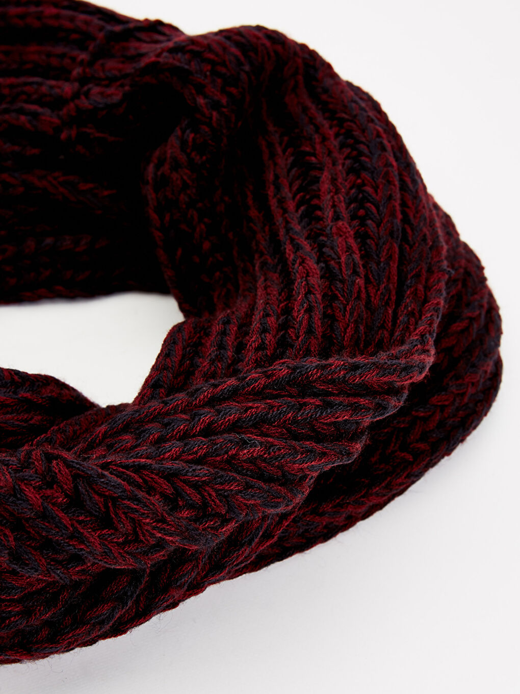 Écharpe ROUGE BORDEAUX Homme-2