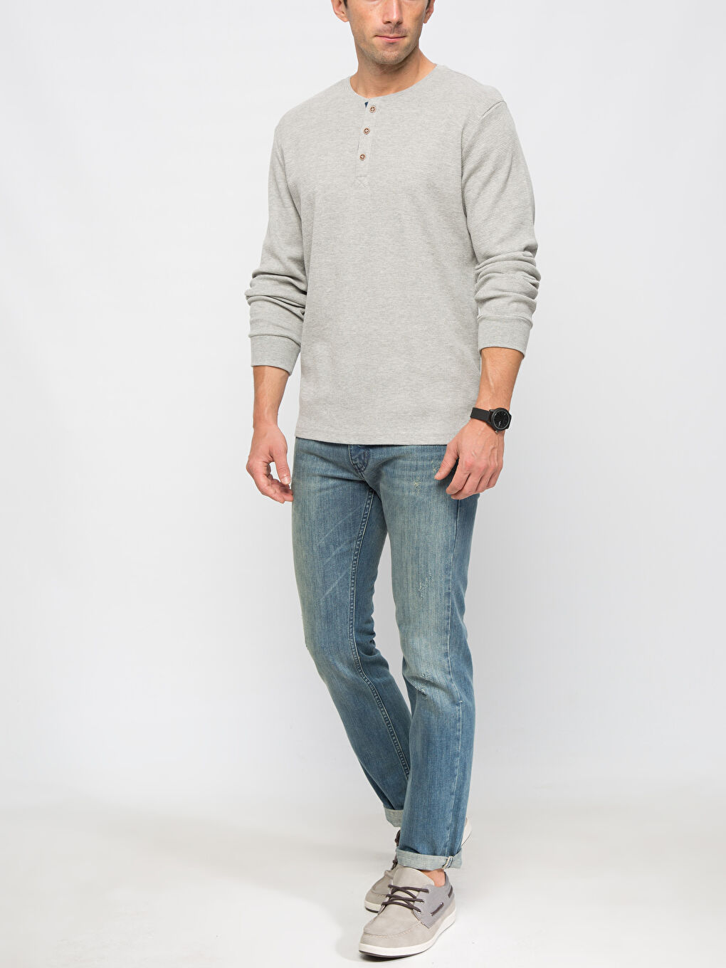 LCWAIKIKI Basic Man PINK Sweater -6K8142Z8-355