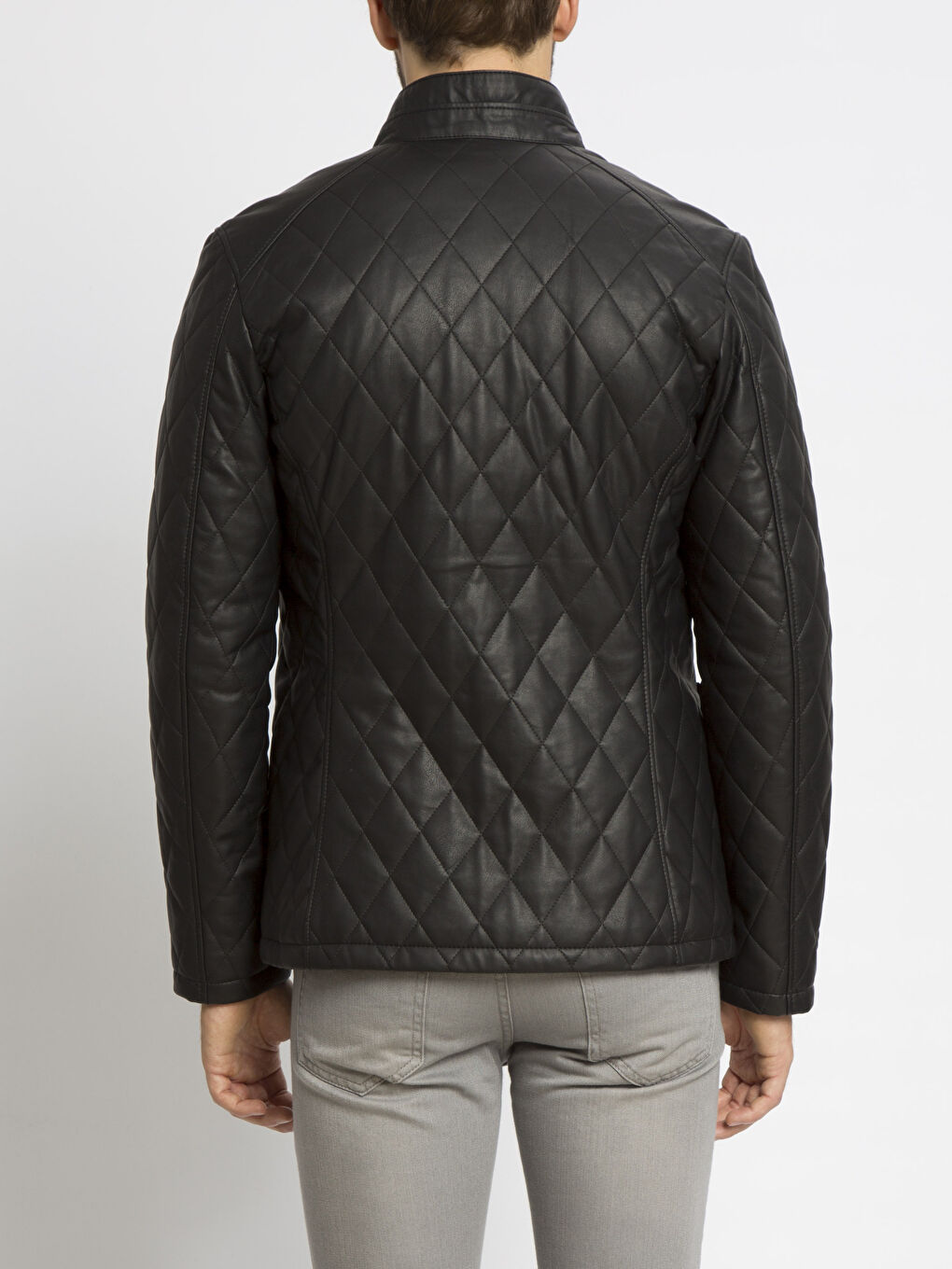 Siyah Şişme Mont-1