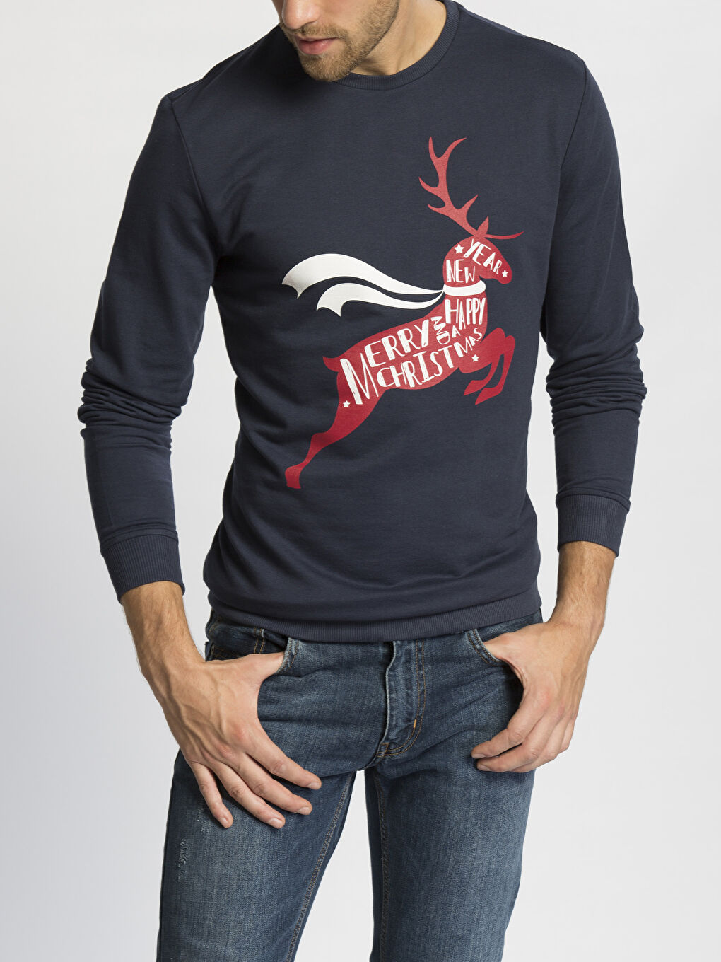Man NAVY Sweatshirt