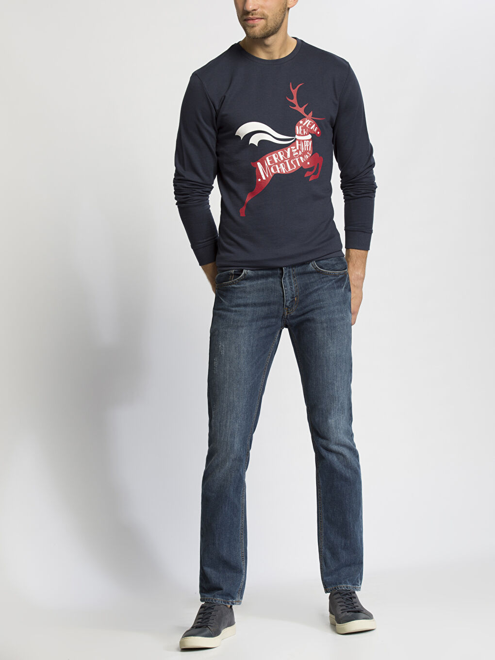 Man NAVY Sweatshirt-2