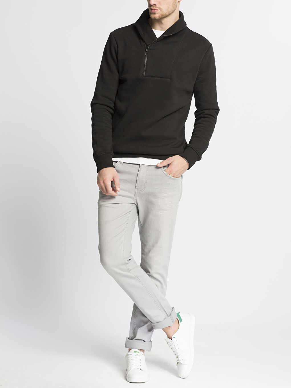 Man GREY Trousers-2