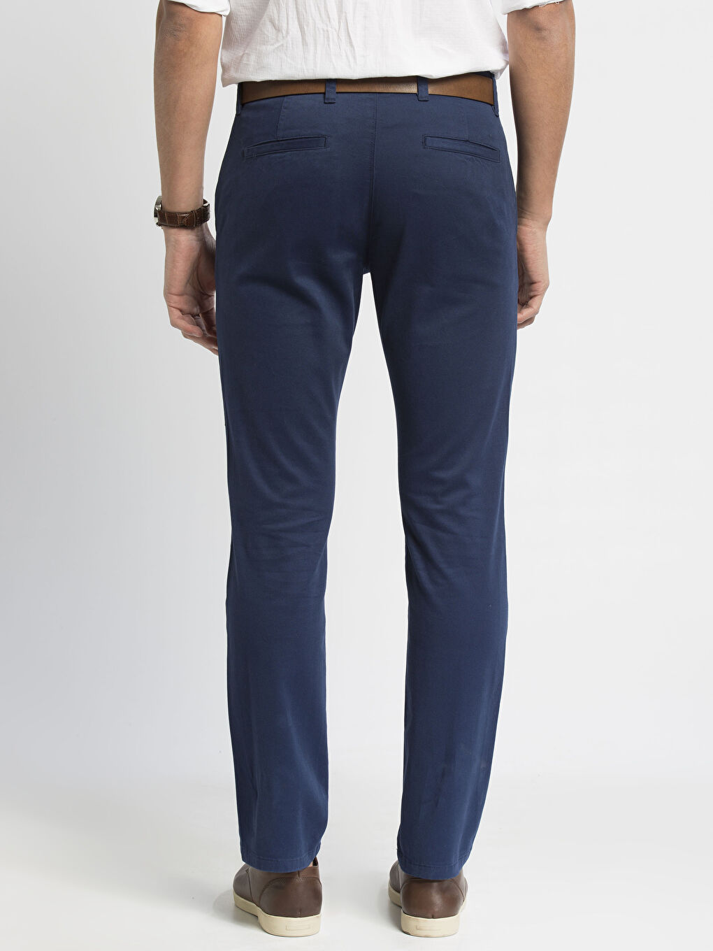 Pantalon chino MARINE Homme-1